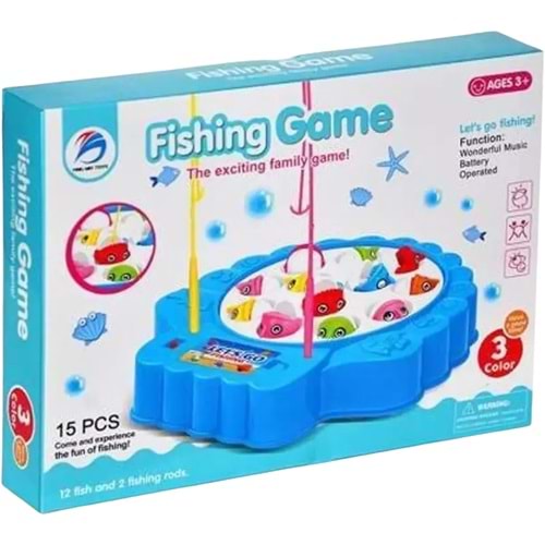 CN2095 KUTULU PİLLİ BALIK OYUNU