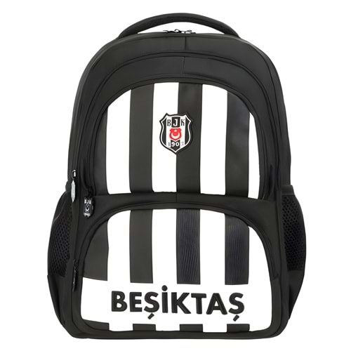 BEŞİKTAŞ NAKIŞ DETAYLI ÇUBUKLU OKUL ÇANTASI