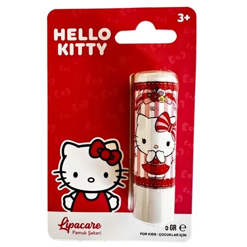 Hello Kitty Lipcare Pamuk Şekeri Aromalı Çocuk Dudak Nemlendiricisi 5 gr