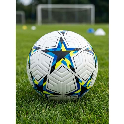 Joog Futbol Topu Yıldız Desenli Dayanıklı Antrenman Topu