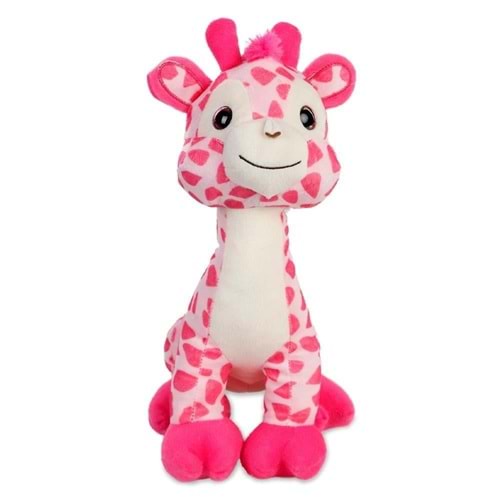 Halley 35 Cm Mutlu Zürafa Peluş Oyuncak Yumuşak Dolgulu Sevimli Zürafa Bebek ve Çocuk Oyuncağı 62222