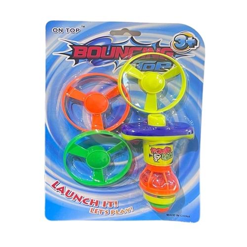 Oydaş Kartela Işıklı Topaç Oyuncak Bouncing Top
