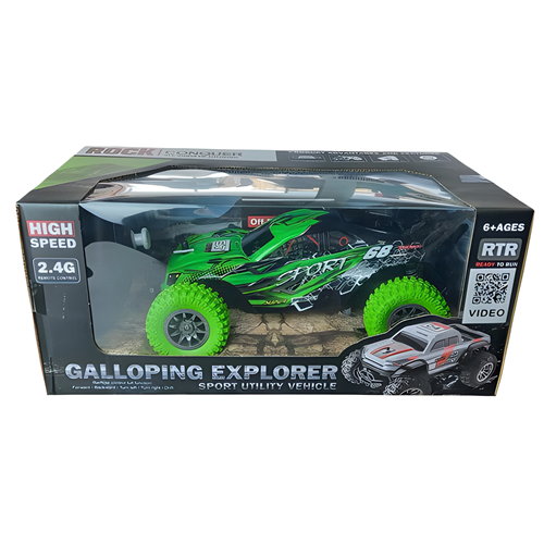 Acar 1:18 Işıklı Uzaktan Kumandalı Fast Car 9040-7F