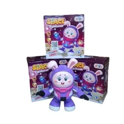 Seher RS-9047C Çok Yönlü Dans Eden Astronot Tavşan Işıklı Müzikli Oyuncak