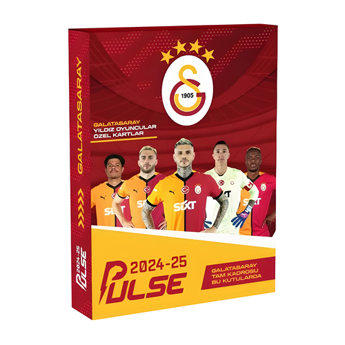Lisanslı Taraftar 2026 Pulse Serisi Futbolcu Kart | Futbol Figür Kart Oyuncak