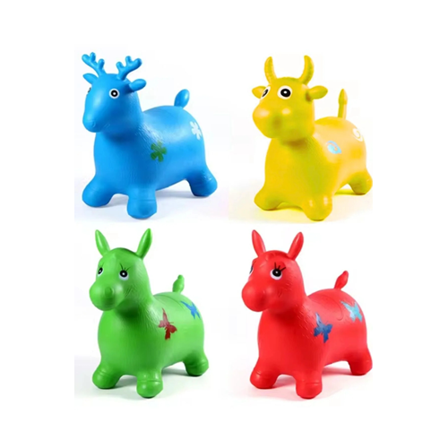 Şişme Zıp Zıp Hayvan Oyuncağı Çocuk Atlama ve Binme Oyuncağı