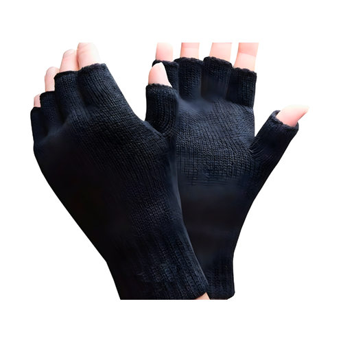 Kışlık Parmaksız Eldiven Unisex Termal Sıcak Tutan Eldiven