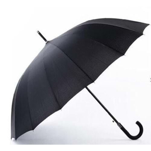 Newlife 16 Tel Bastonlu Noktalı Şemsiye Dayanıklı Fiber