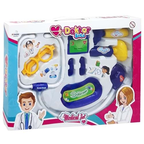 KMB Kutulu Mucize Doktor Seti Oyuncak Medical Set