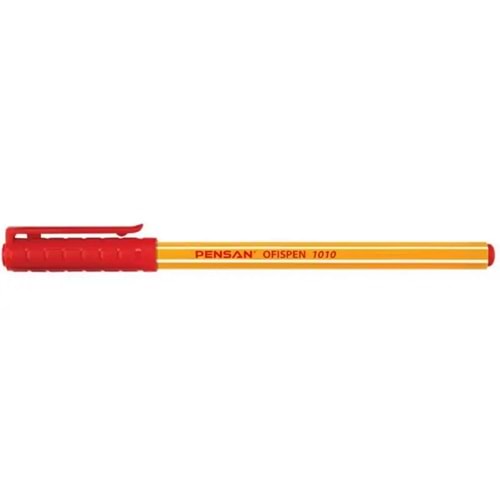 PENSAN 1010 TÜKENMEZ KALEM KIRMIZI 1 mm
