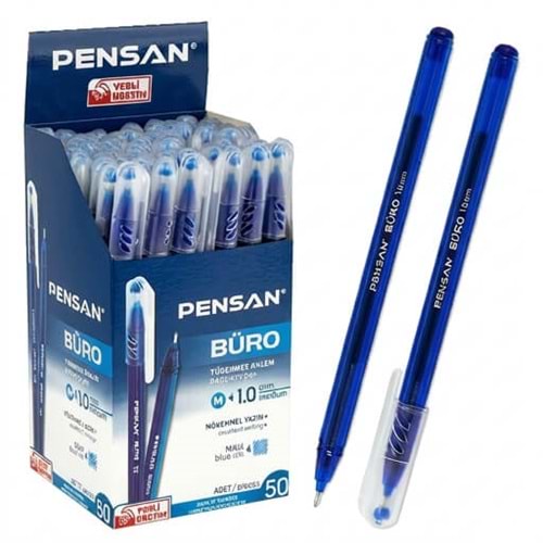 Pensan Büro Tükenmez Kalem Mavi 2270 1.0 mm