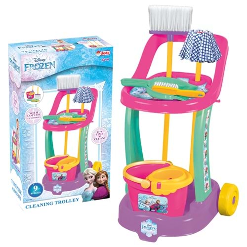 03596 FROZEN TEMİZLİK ARABASI