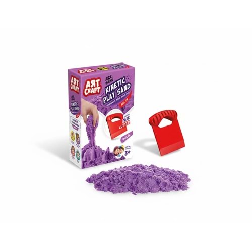 03689 AKSESUARLI MOR KİNETİK OYUN KUMU 500 GR