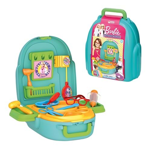 Fen Barbie Doktor Set Sırt Çantası 03840