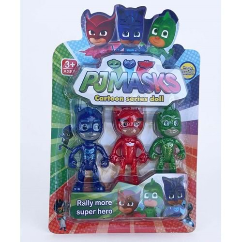KMB-3 LÜ KARTELA PJ MASK (160)