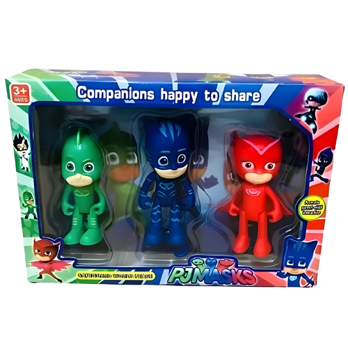 KMB PJMask Üçlü Asker Figür Seti Oyuncak