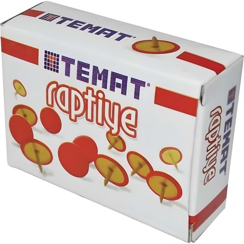 TEMAT.300-K.RAPTİYE.KIRMIZI