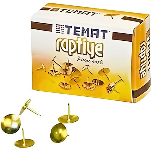 TEMAT..400 RAPTİYE.PİRİNÇ KAPLI