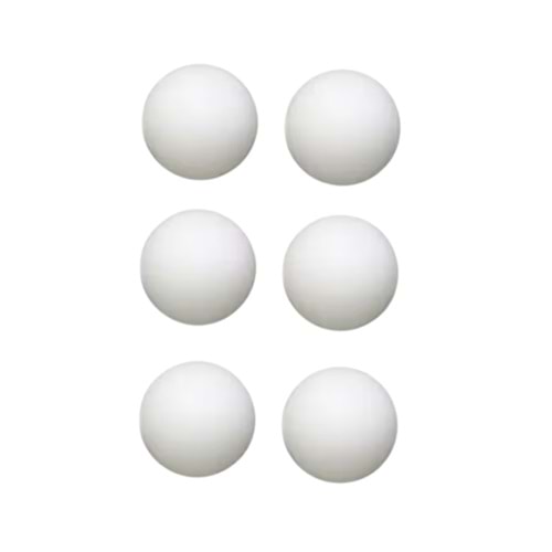 TEMAT TİCON.KÖPÜK.TOP (7CM).6'LI PAKET BEYAZ 12