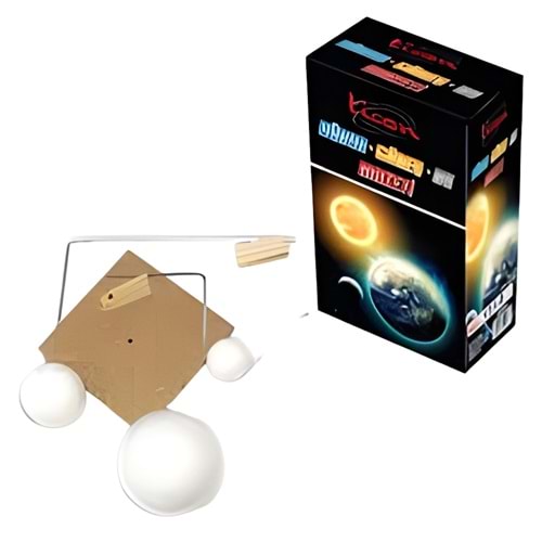 TİCON.(DÜNYA-GÜNEŞ-AY).MAKETİ