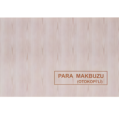 Otokopili Para Makbuzu - 2 Nüsha 50 Yaprak Kendinden Karbonlu