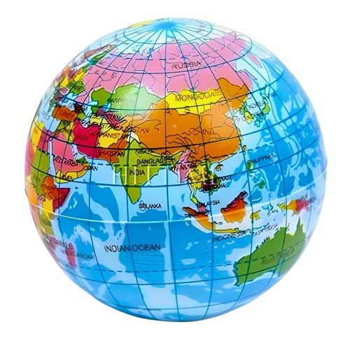 Özşahinler Stres Top Büyük Dünyalı 12 Cm