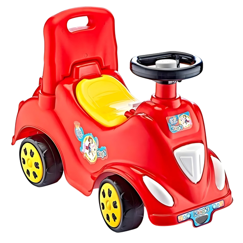 İlk Adım Arabam Büyük Boy | Çocuk Sürtmeli Oyuncak Araba