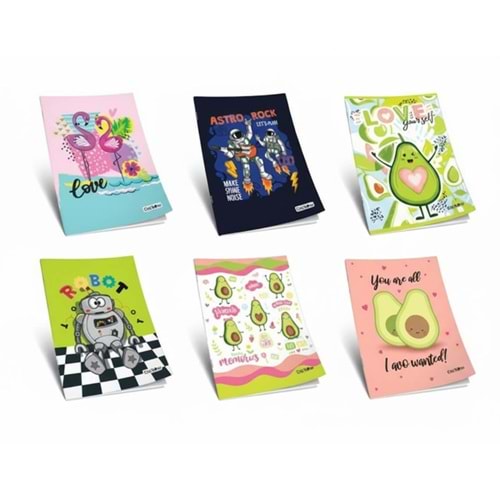A5 60 Yaprak Çizgisiz Defter