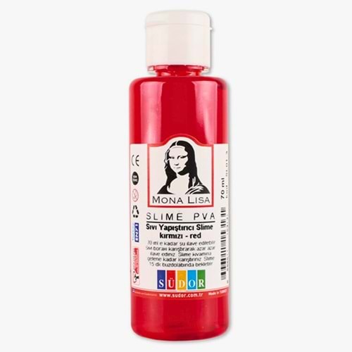 Monalisa Sıvı Slime 70 ml Kırmızı