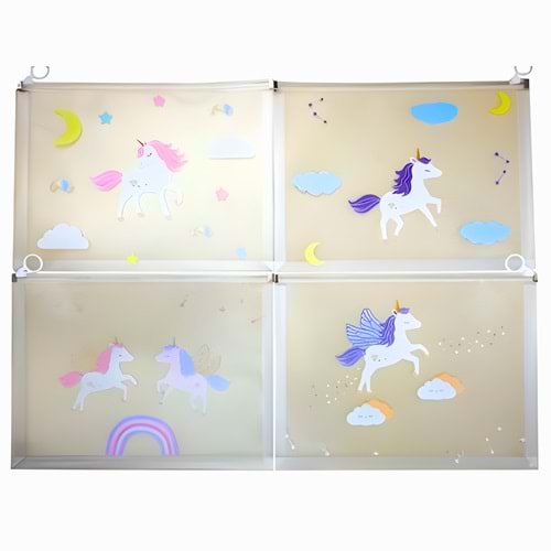 Südor Desenli Dosya Fermuarlı A4