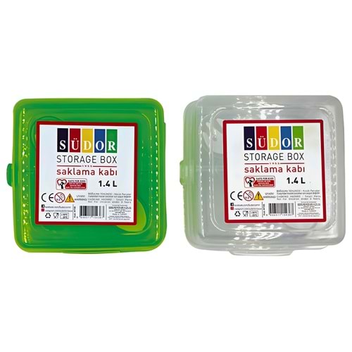 Südor Saklama Kabı Renkli Desenli *NET*