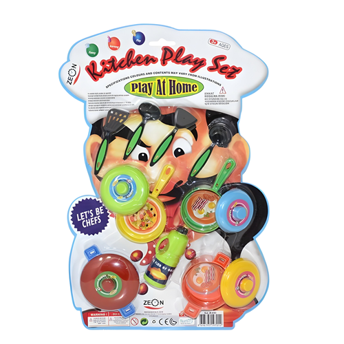 Zeon Kartelalı Mutfak Seti Oyuncak