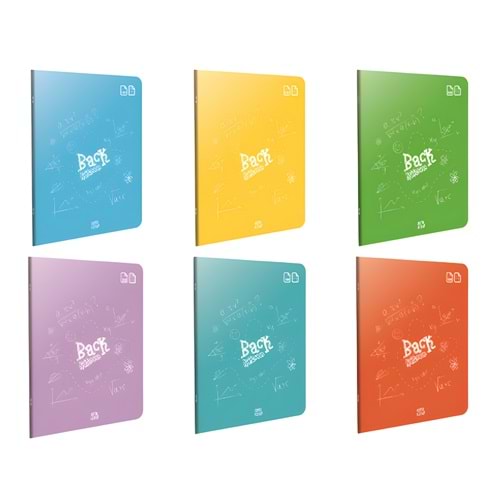 GIPTA BACK TEL DİKİŞ PP KPK. DEFTER A5 40YP KARELİ