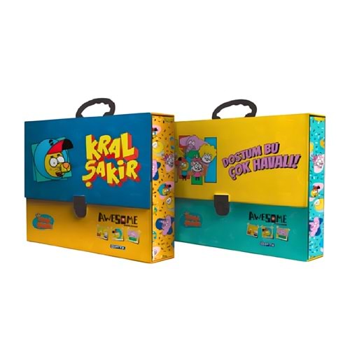 KRAL ŞAKİR SAPLI ÇANTA 25x35x7