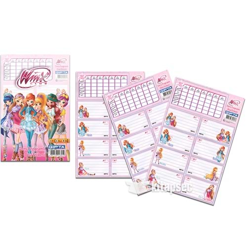 WINX DERS PROG.OKUL ETİK.16x24-3 YP.