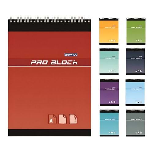 PRO BLOCK SP.KARTON KAP.BLOK.A7-40 YP.KARE (STAND)