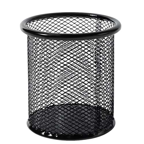 METAL MASA SETI - YUVARLAK KALEMLIK - 6 RENK MIX