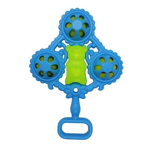 Tekli Çıngırak Oyuncak | Bebekler İçin Renkli Çıngırak