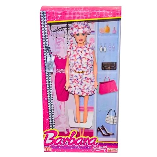 296 ÖRME KIYAFETLİ ŞAPKALI BEBEK