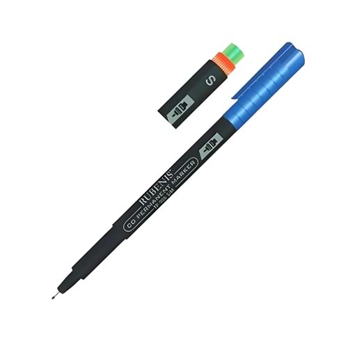 RUBENİS MAVİ KALEM S SİLİNMEZ CD KALEMİ