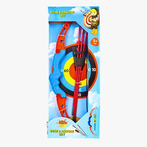 ZEON Ok Yay Seti (Bow & Arrow) - Hedef Tahtalı Çocuk Okçuluk Oyuncak Seti (3+)