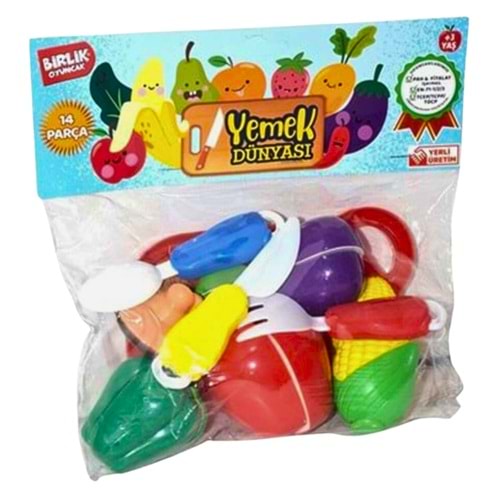 URT007-PVC-2A B MEYVELİ KESİLEBİLEN SEBZE MEYVE