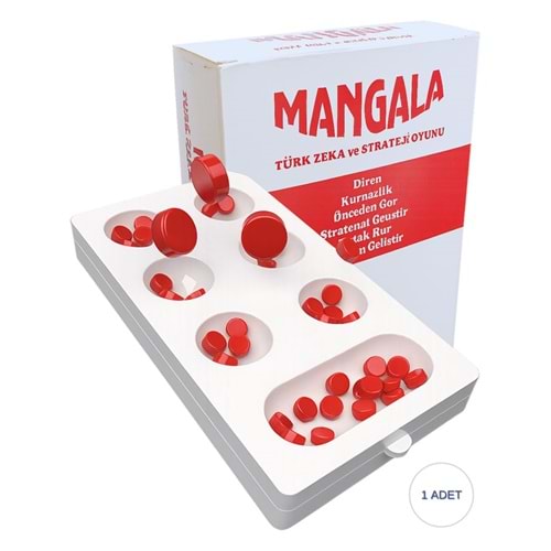 Seven Mangala Türk Zeka ve Strateji Oyunu 1 Adet Akıl Mantık Oyunu