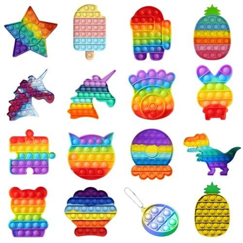 BÜYÜK DESENLİ KARIŞIK POPİT