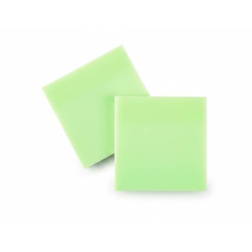 FCX 76x76 mm. Fosforlu Yeşil Yapışkanlı Not Kağıdı