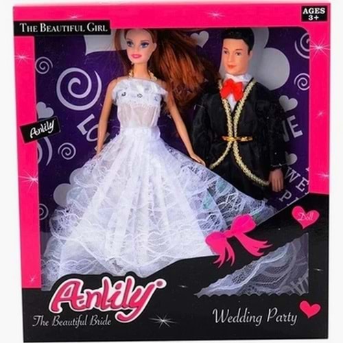 OYDAŞ-CINDY DOLL GELİN DAMAT BEBEK (48)