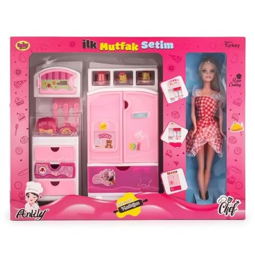 OYDAŞ-İLK MUTFAK SETİM 2 Lİ BUZDOLABI ÇEKMECE BEBEKLİ (14)