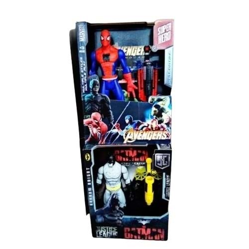 Süper Kahraman Karakter Seti | Aksiyon Figürlü Oyuncak Seti