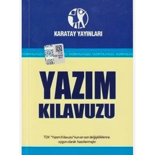 KARATAY YAYINLARI Yazım Kılavuzu | TDK Son Değişikliklere Uygun Güncel Basım