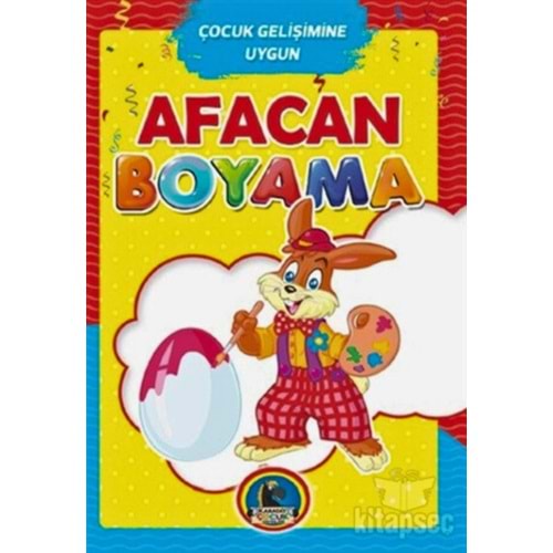 Afacan Boyama Renkli Örnekli 16 Sf. Karatay Yayınları